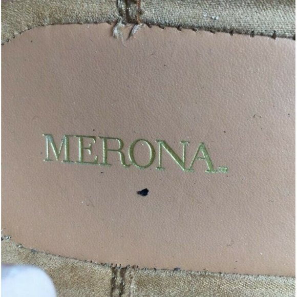Merona Women's Animal Print Flats Leopard Print Pointed Toe Brown Size 9 - Picture 10 of 11